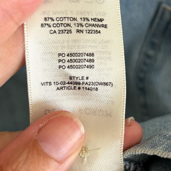 Aritzia Denim Forum The Jane Boxy Shirt - Picture 10 of 10